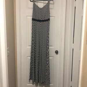 Black and white dress